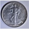 Image 1 : 1917-S WALKING LIBERTY HALF DOLLAR  AU