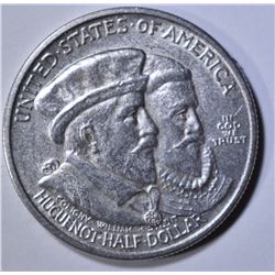 1924 HUGUENOT COMMEM HALF DOLLAR  BU