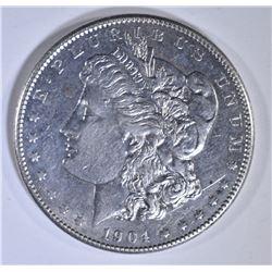 1904-S MORGAN DOLLAR  BU