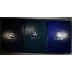 1993, 1994 & 1997 U.S. MINT PRESTIGE SETS