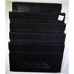 3-1992 & 2-1993 U.S. SILVER PROOF SETS