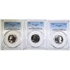 Image 1 : 1965, 1966, & 1967 SMS QUARTERS, PCGS SP67
