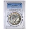 Image 1 : 1921 PEACE DOLLAR PCGS MS-63