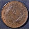 Image 2 : 1872 2 CENT PIECE AU