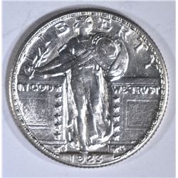 1923-S STANDING LIBERTY QUARTER GEM BU FULL HEAD