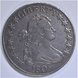 1805 BUST HALF DOLLAR CH AU
