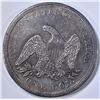 Image 2 : 1855 SEATED LIBERTY DOLLAR AU/BU