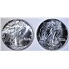 Image 1 : 2-1987 BU AMERICAN SILVER EAGLES