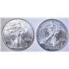Image 1 : 2-2003 BU AMERICAN SILVER EAGLES