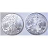Image 1 : 2-2007 BU AMERICAN SILVER EAGLES