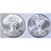 Image 1 : 2-2010 BU AMERICAN SILVER EAGLES