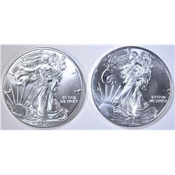 2-2017 BU AMERICAN SILVER EAGLES