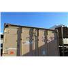 Image 8 : Tan Shipping Container 20-Foot (pick up Monday or Tuesday)
