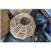 Image 8 : Qty 12 Round Wicker Rattan Woven Round Hanging Lamp Shades
