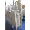 Image 2 : Qty 60 Plastic Stackable Chairs