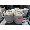Image 2 : Qty 6 Concrete Tent Pole Weights in 5-Gal & 10-Gal Buckets w/ Rebar Handles