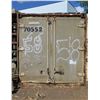 Image 1 : Shipping Container 20-Foot (pick up Monday or Tuesday)