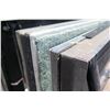 Image 2 : Qty 9 Green Carpeted Rolling Portable Stage Floor Sections