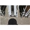 Image 8 : Qty 4 White Rolling Portable Stage Floor Sections