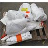 Image 1 : Pallet of Tent Sections: 9'x10' Marq-Mid, 9'x5' Marq End