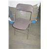 Image 2 : Qty 147 Metal & Hard Plastic Folding Chairs