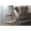 Image 2 : Qty 150 Metal & Hard Plastic Folding Chairs
