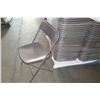 Image 2 : Qty 145 Metal & Hard Plastic Folding Chairs