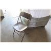 Image 2 : Qty 150 Metal & Hard Plastic Folding Chairs