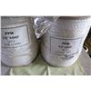Image 2 : Qty 3 Spools White Rope PPM 1/2"x600' 22.2 (sealed)