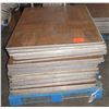 Image 1 : Qty Approx. 50 Pressed Wood Floor Sections w/ Rails & Metal Frame 36"x36"