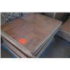 Image 2 : Qty Approx. 50 Pressed Wood Floor Sections w/ Rails & Metal Frame 36"x36"