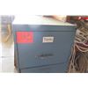 Image 2 : Tall Blue 4-Drawer File Cabinet