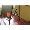 Image 2 : Folding Metal Framed Decorative Sign Board