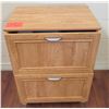 Image 1 : Wooden Lateral 2-Drawer File Cabinet