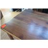 Image 2 : Wood 4 Leg Sturdy Table