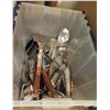 Image 1 : Bin Misc Utensils:  Flatware, Spatulas, Tongs, Ice Scoops, etc