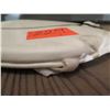 Image 8 : Qty 48 Round White 40" Seat Cushions w/ Velcro