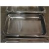 Image 8 : Qty 2 Footed Warmers w/ Chafing Serving Dishes & Lid in Hard Case
