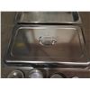 Image 8 : Qty 2 Footed Warmers w/ Chafing Serving Dishes & Lid in Hard Case