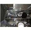 Image 17 : Qty 2 Footed Warmers w/ Chafing Serving Dishes & Lid in Hard Case