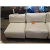 Image 8 : Modular Sofa Seating - 2 & 3 Seat Sections, Metal Frames, White Cushions