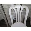 Image 2 : Qty 60 White Plastic Stackable Chairs