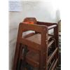 Image 2 : Qty 4 Wooden High Chairs