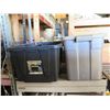 Image 8 : Multiple Shelves & Bins w/ Contents: PVC Pipe, Lights, etc