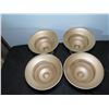 Image 2 : Qty 4 Metal Footed Bowls