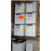 Image 1 : 6 Plastic Bins of Luminaries (6-Pack)
