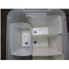 Image 3 : 6 Plastic Bins of Luminaries (6-Pack)