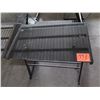 Image 2 : Black Metal "L" Shaped Desk Workcenter w/ Keyboard Shelf 51" x 51" x 29"H