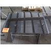 Image 2 : Black Metal "L" Shaped Desk Workcenter w/ Keyboard Shelf 51" x 51" x 29"H