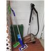 Image 8 : Contents of Cabinet: Cleaning Supplies, Iron, Hangers, Vacuum, Mops, etc